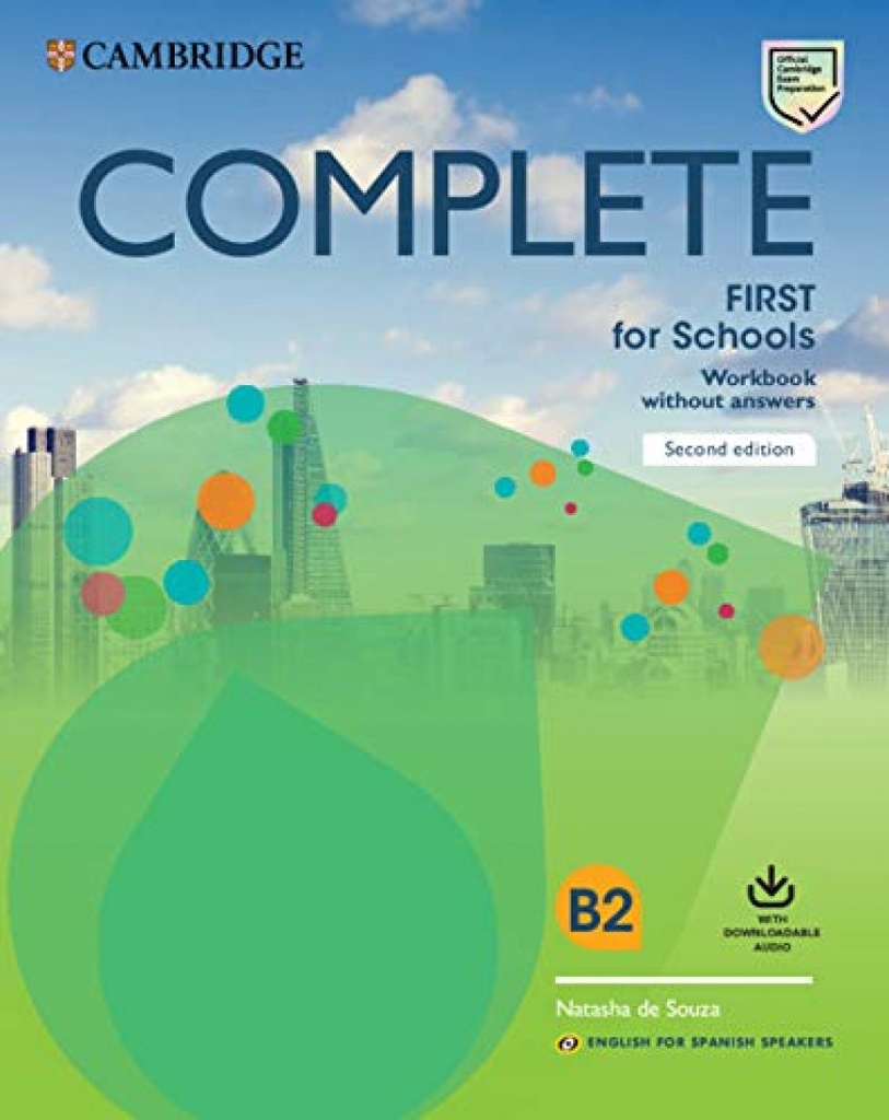 [9788490362129] COMPLETE FIRST FOR SCHOOLS WORKBOOK WITHOUT KEY +DOWLOADABLE AUDIO