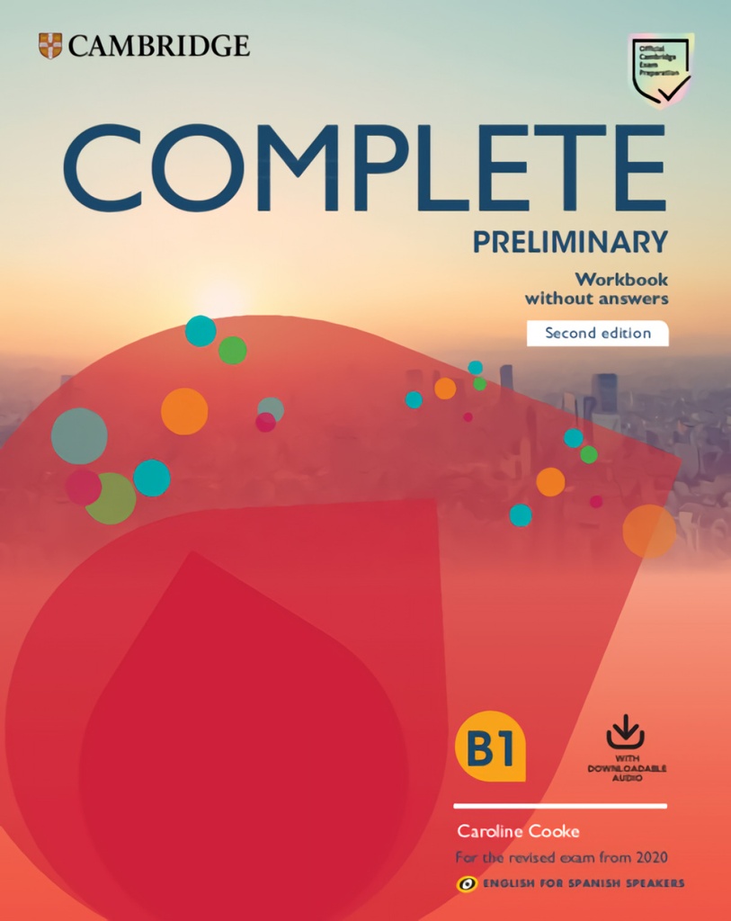 [9788490369753] COMPLETE PET SPANISH SPEAKERS. WORKBOOK WITHOUT ANSWERS 2019