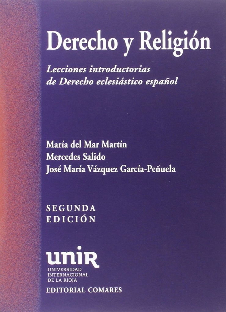 [9788490454206] Derecho y Religión