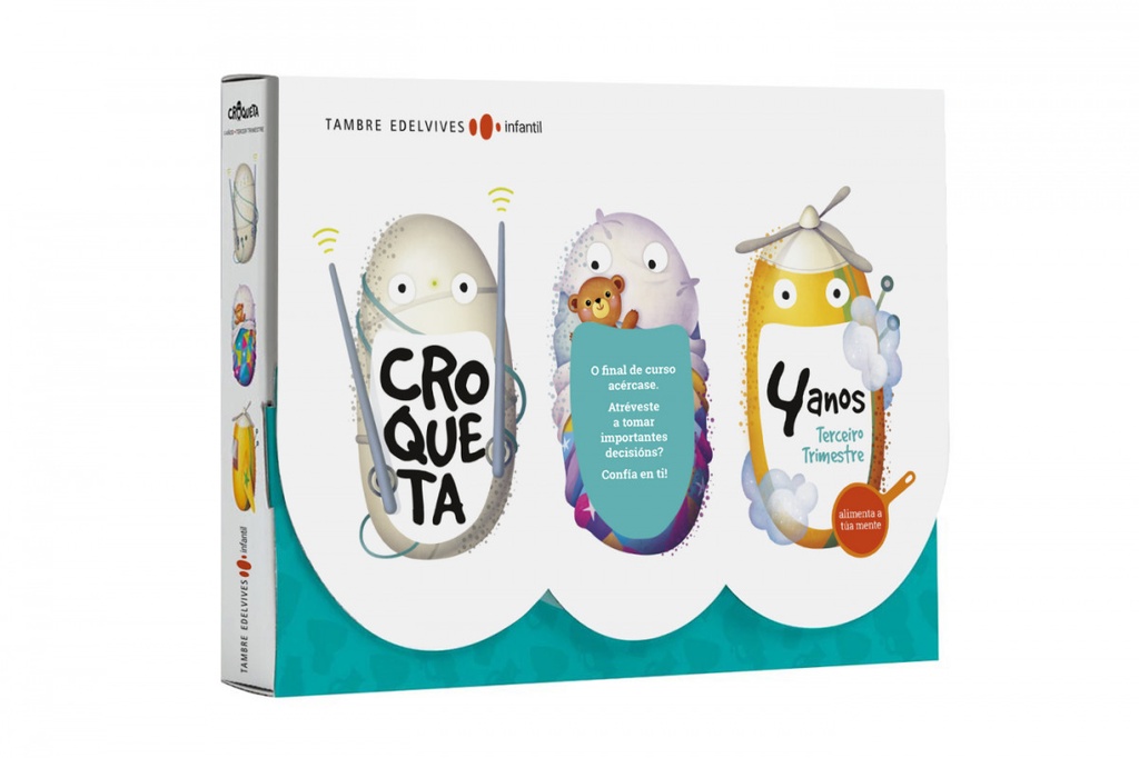 [9788490463864] Proxecto Croqueta - 4 anos : Terceiro trimestre