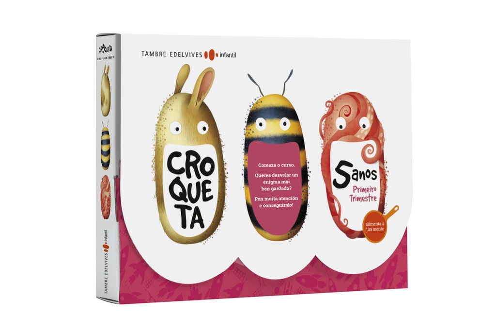 [9788490463932] Proxecto Croqueta - 5 anos : Primeiro trimestre