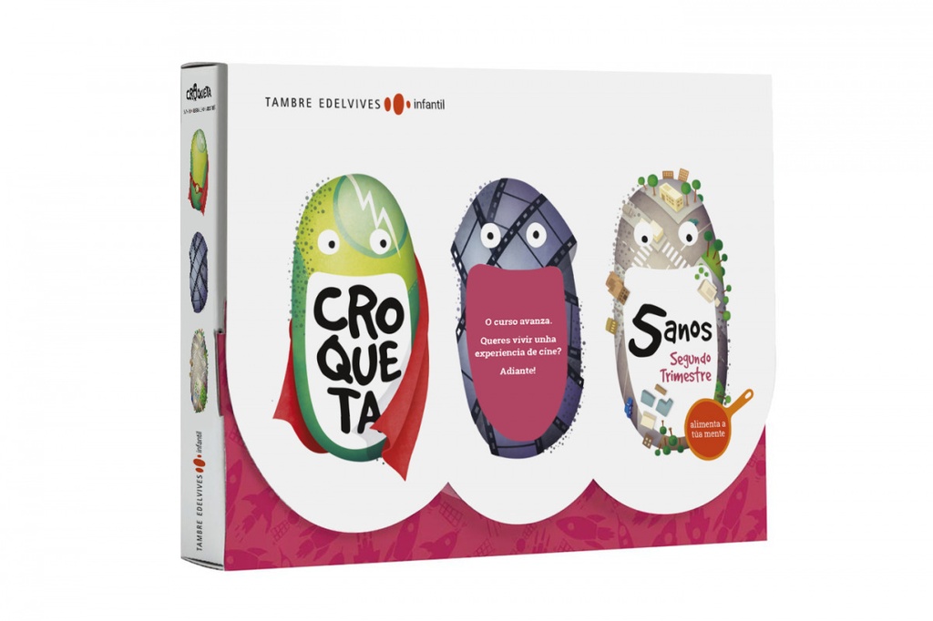 [9788490463949] Proxecto Croqueta - 5 anos : Segundo trimestre