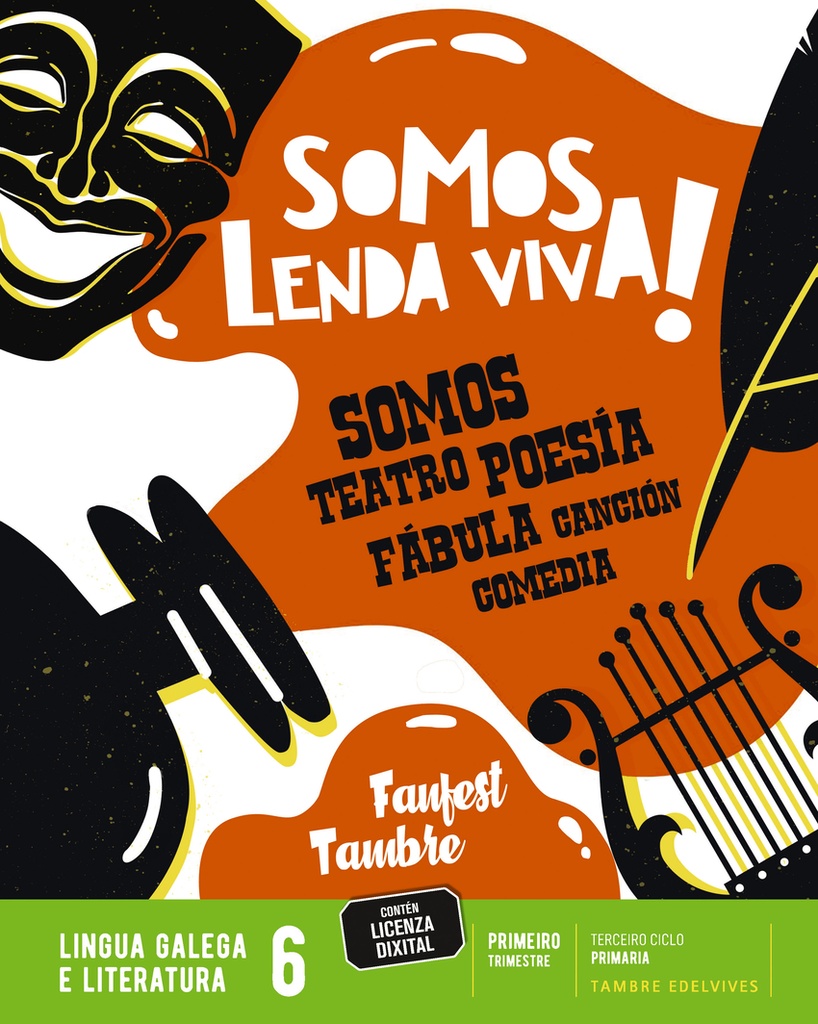 [9788490465745] Proxecto: FanFest. Lingua Galega e Literatura 6. Trimestres