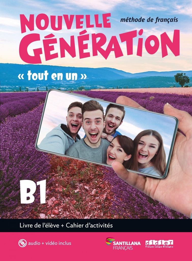 [9788490494769] Nouvelle Generation B1 Livre/exercices+cd+dvd