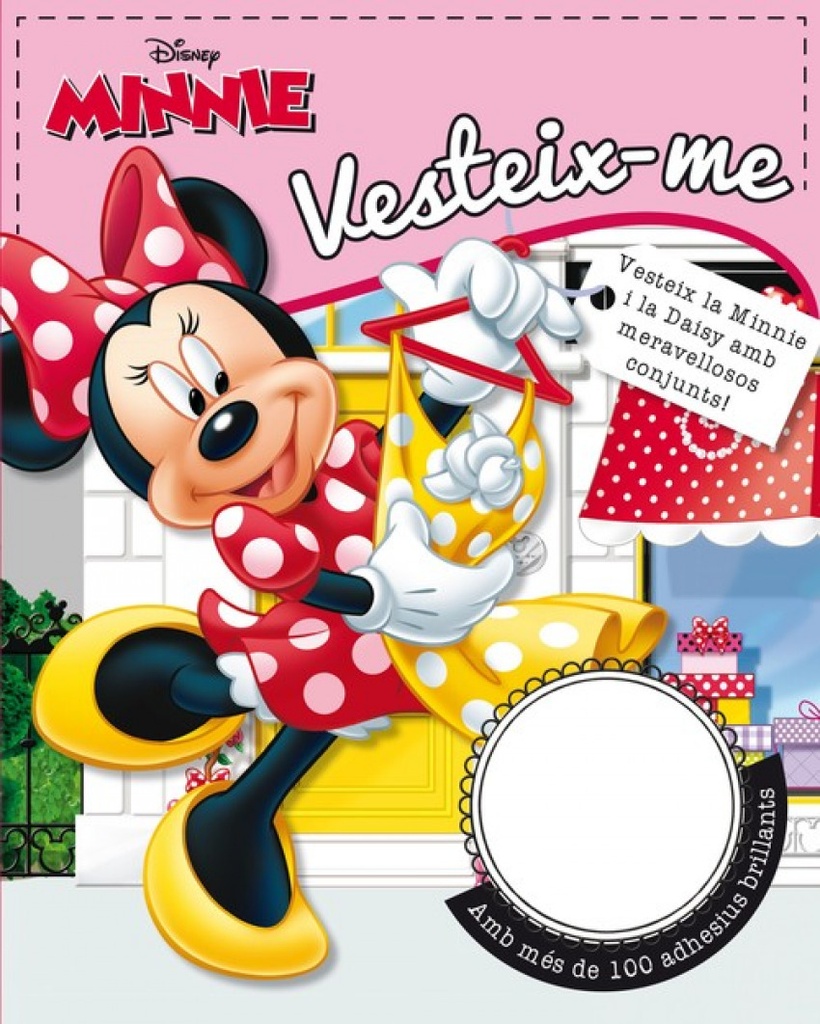 [9788490575871] Minnie. Vesteix-me. Amb adhesius
