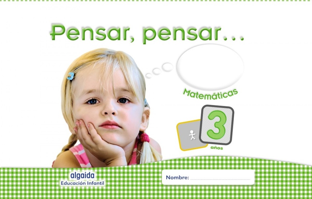[9788490673843] Pensar, pensar 3 años matemáticas