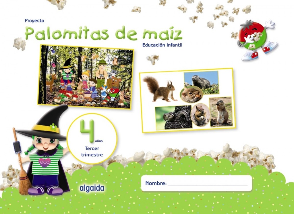 [9788490678732] Palomitas de Maiz 4 Años 3ºTRIMESTRE