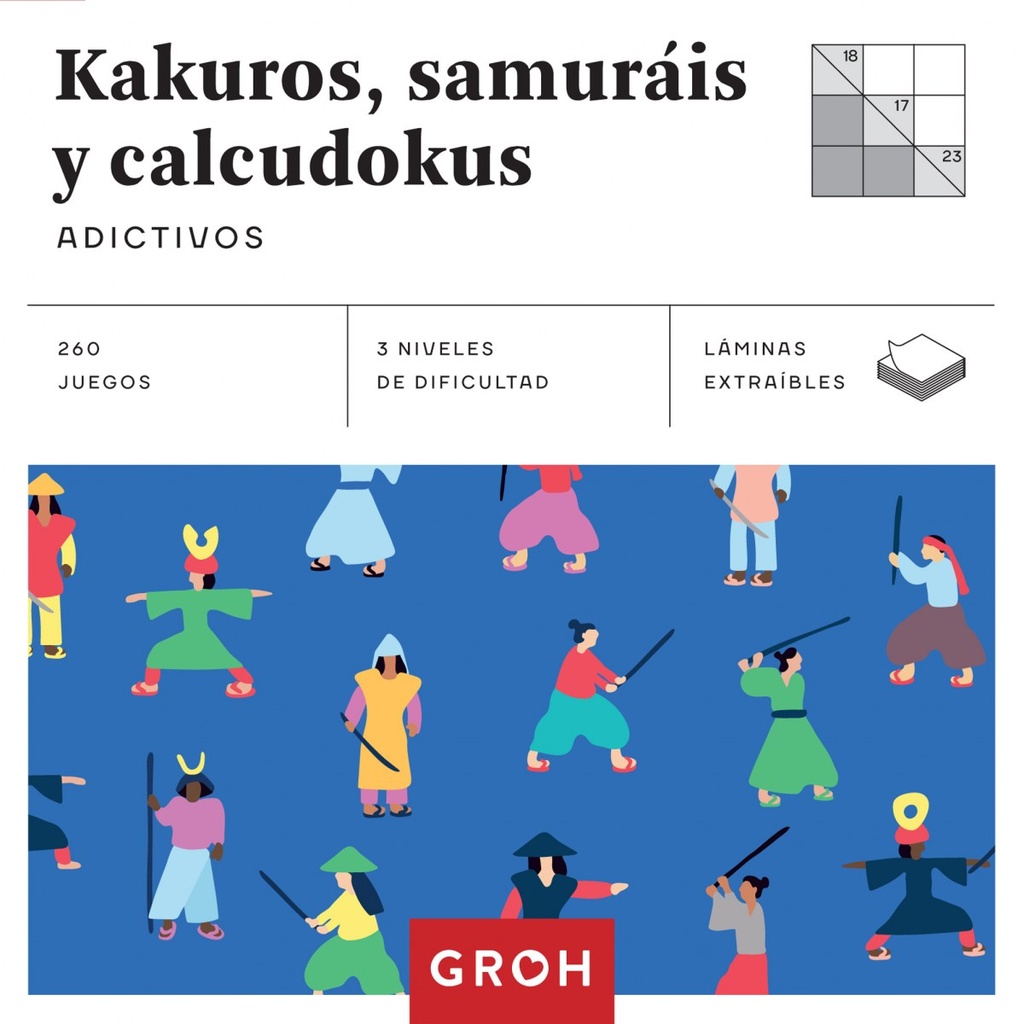 [9788490680957] Kakuros, Samuráis y Calcudokus