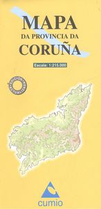 [8482890002814] Mapa provincia da Coruña