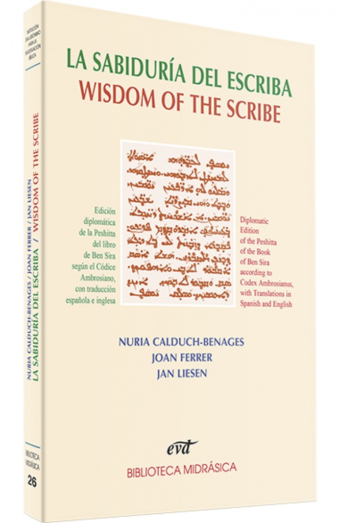[9788490731468] La sabiduría del Escriba