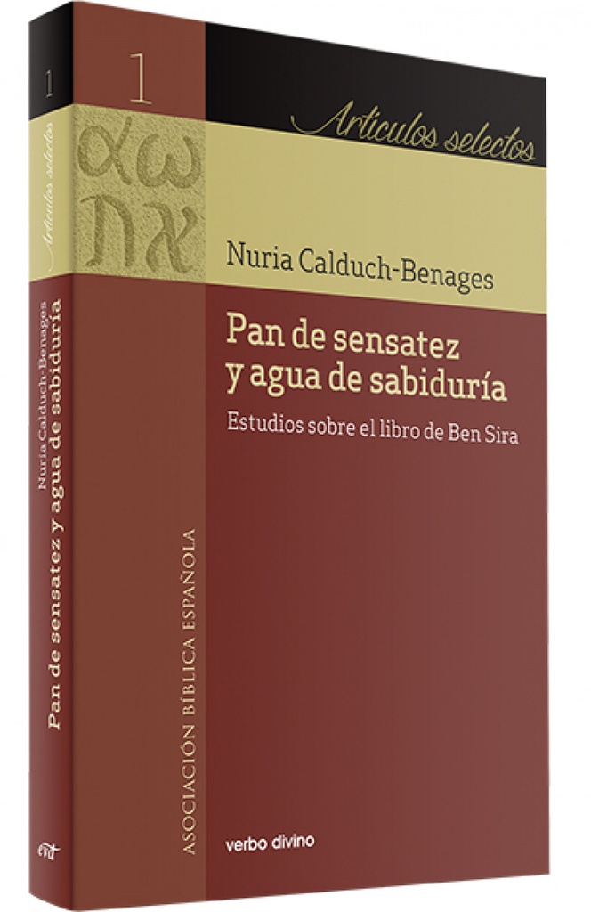 [9788490735121] Pan de Sensatez y Agua de Sabiduría