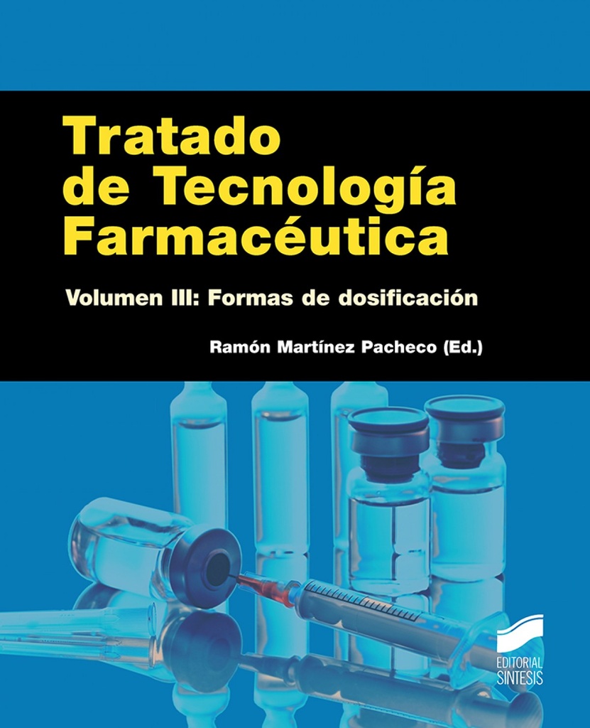 [9788490771037] Tratado de Tecnologia Farmaceutica Vol. III