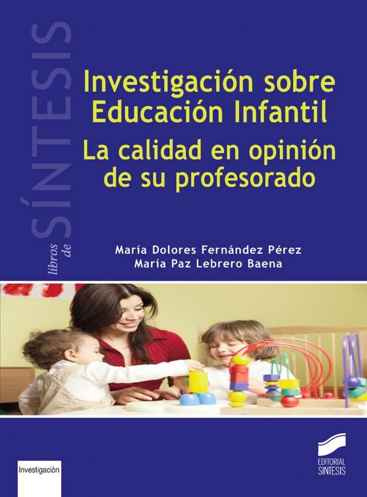 [9788490771082] Investigacion Sobre Educacion Infantil