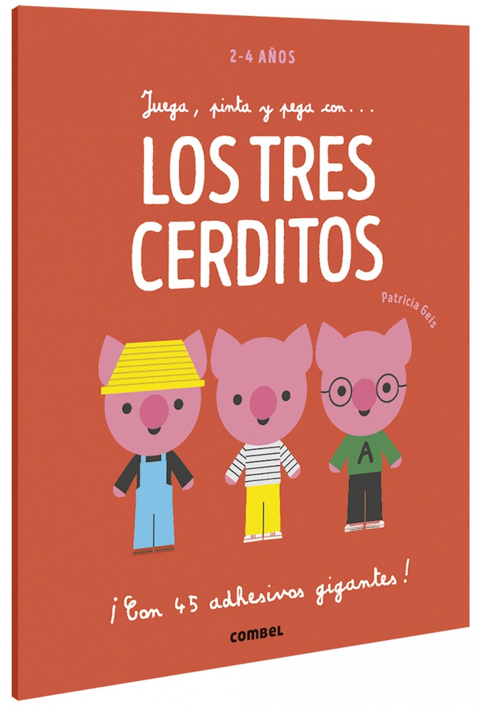 [9788491016946] Juega, pinta y pega con... Los tres cerditos