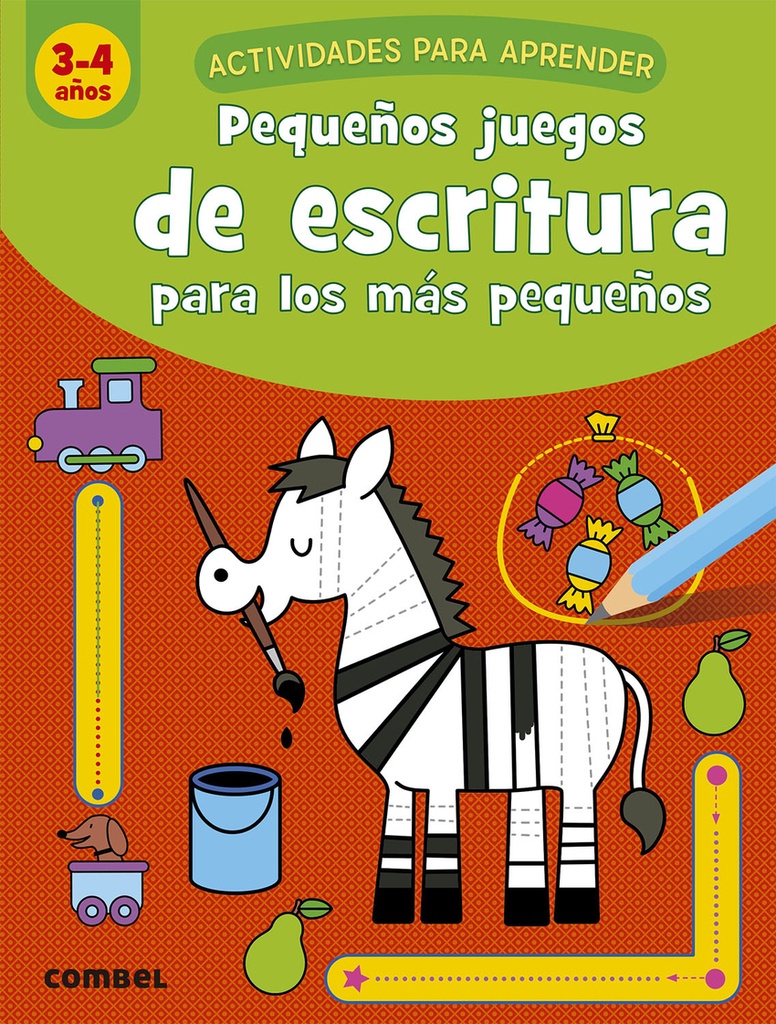 [9788491017103] Pequeños juegos de escritura para los más pequeños (3-4 años)