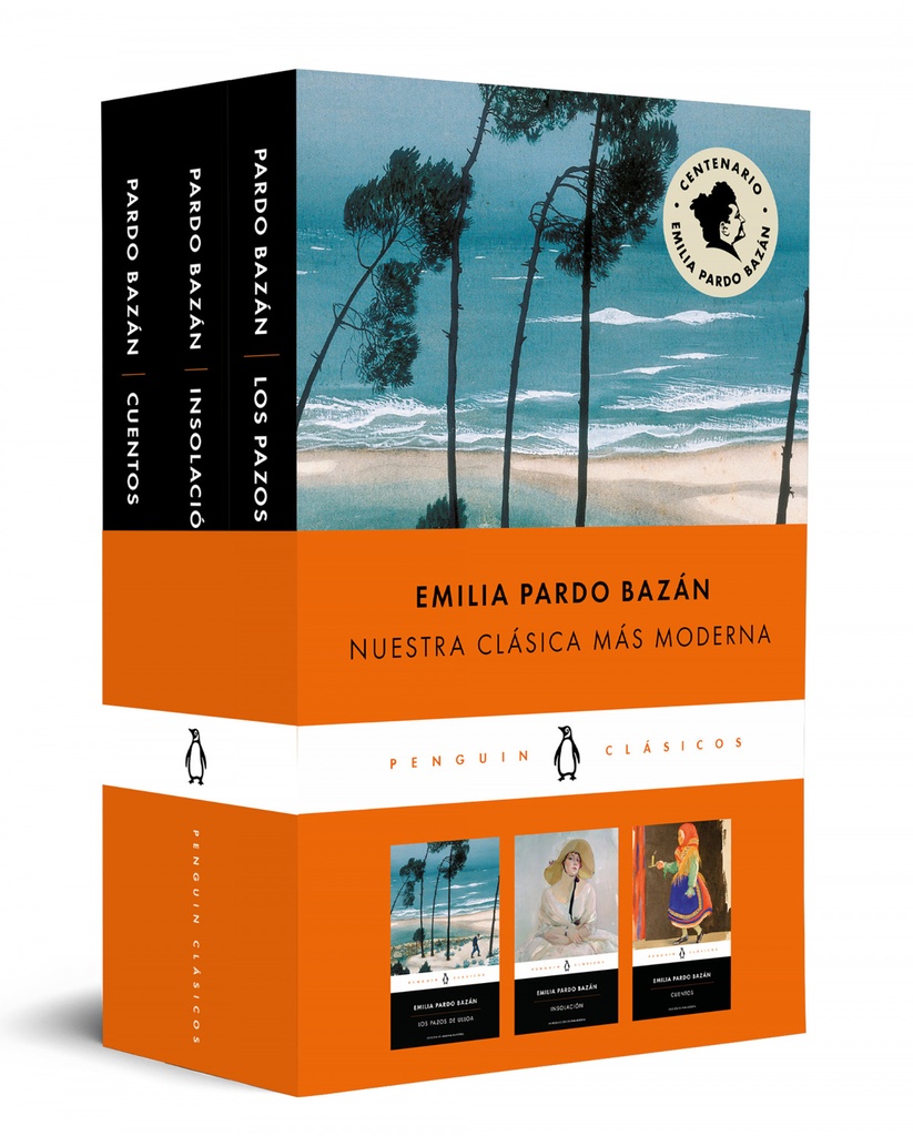 [9788491055372] Emilia Pardo Bazán (pack que incluye: Cuentos # Los pazos de Ulloa # Insolación)