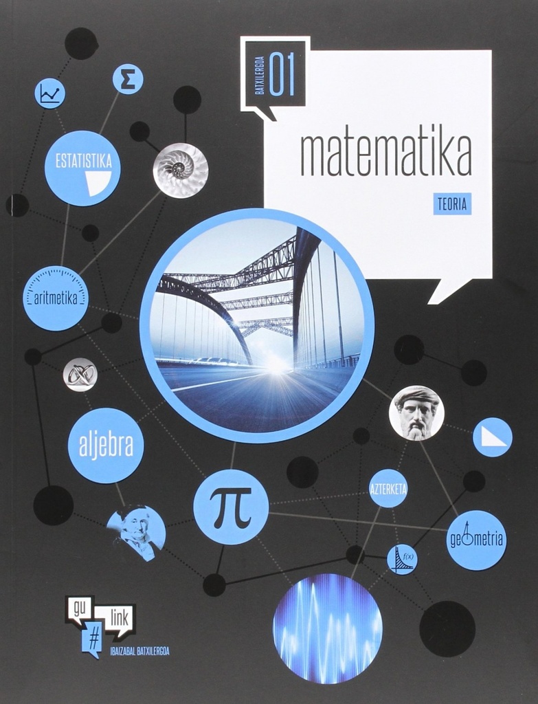[9788491060284] Matematika 1ºbatx pack (teoría+práctica) Gulink