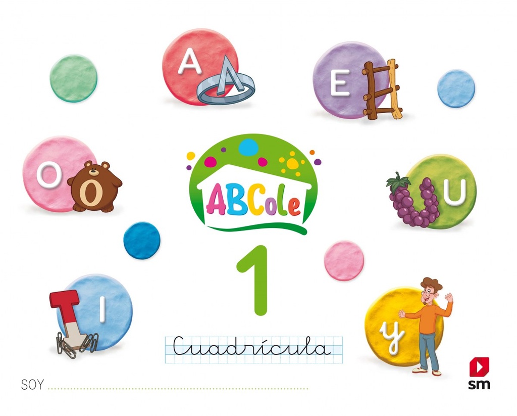 [9788491076575] Cuaderno Lectoescritura Cuadricula 1 Abcole