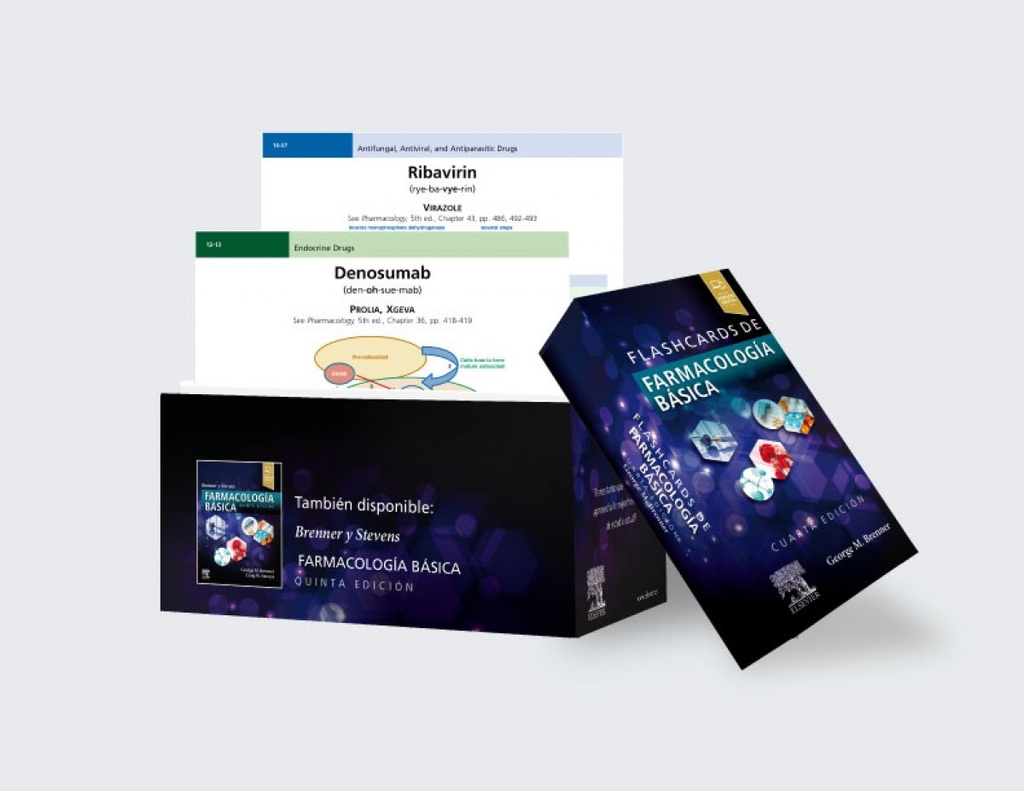 [9788491134589] Flashcards de Farmacología Básica