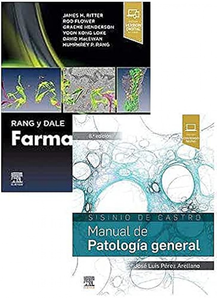 [9788491138716] Manual de Patología General + Rang y Dale Farmacología