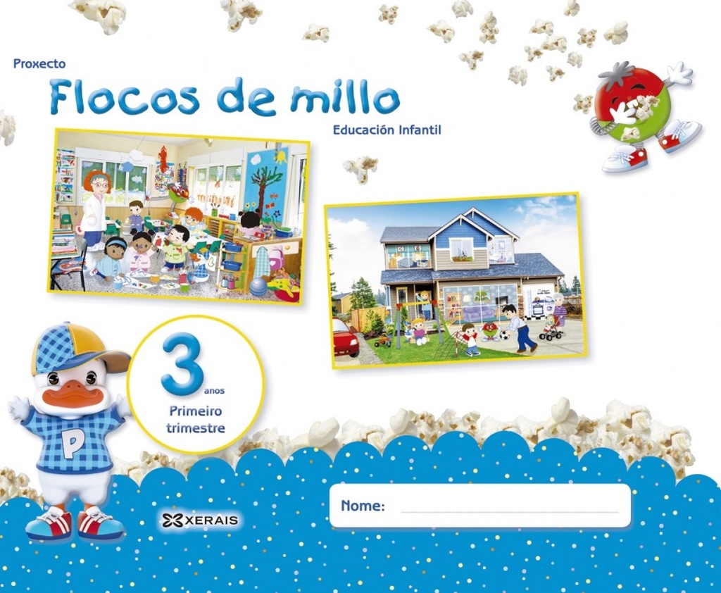[9788491213420] Flocos de Millo 3 Anos. Primeiro Trimestre