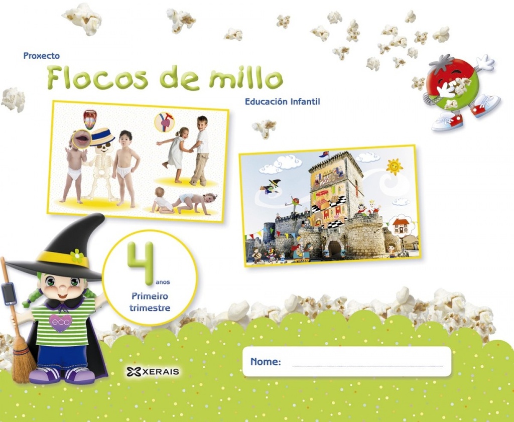 [9788491213468] Flocos de Millo 4 Anos 1ºTRIMESTRE