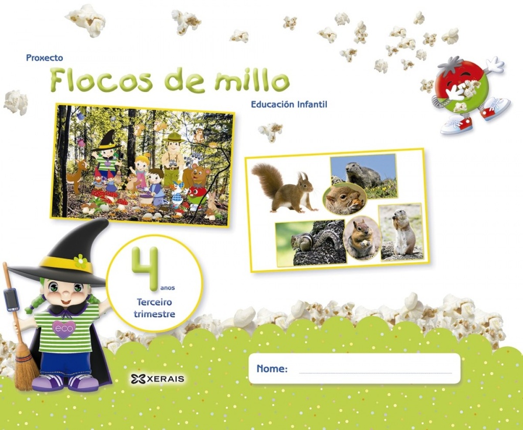 [9788491213482] Flocos de Millo 4 Anos 3ºTRIMESTRE
