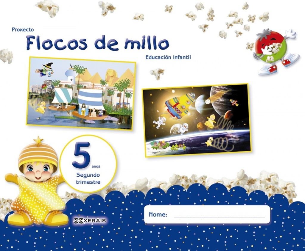 [9788491213512] Flocos de Millo 5 Anos. Segundo Trimestre