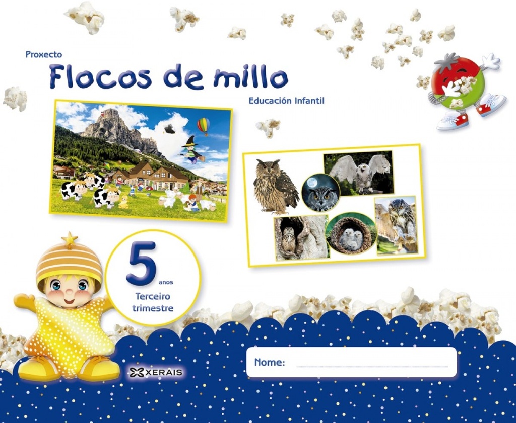 [9788491213529] Flocos de Millo 5 Anos. Terceiro Trimestre