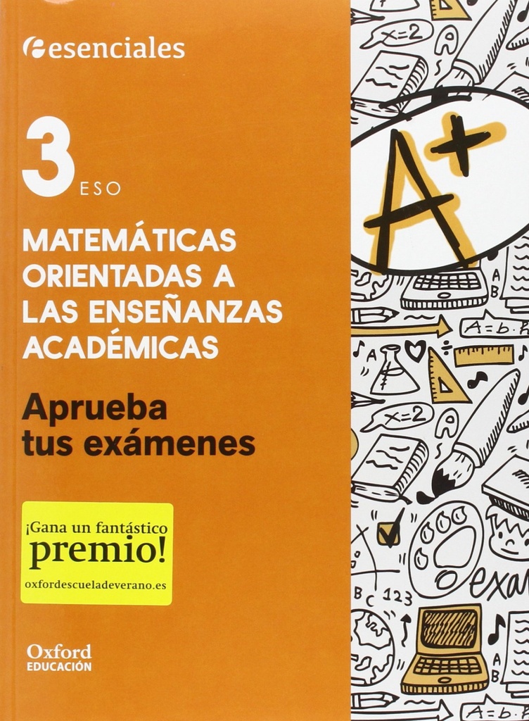 [9780190508890] Aprueba Matemáticas 3.º ESO. Cuaderno del Alumno