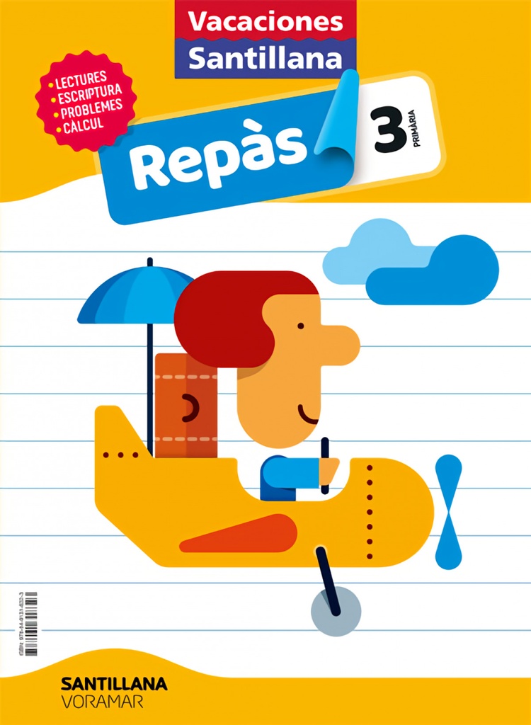 [9788491318323] Vacaciones Santillana 3 Primaria Repas