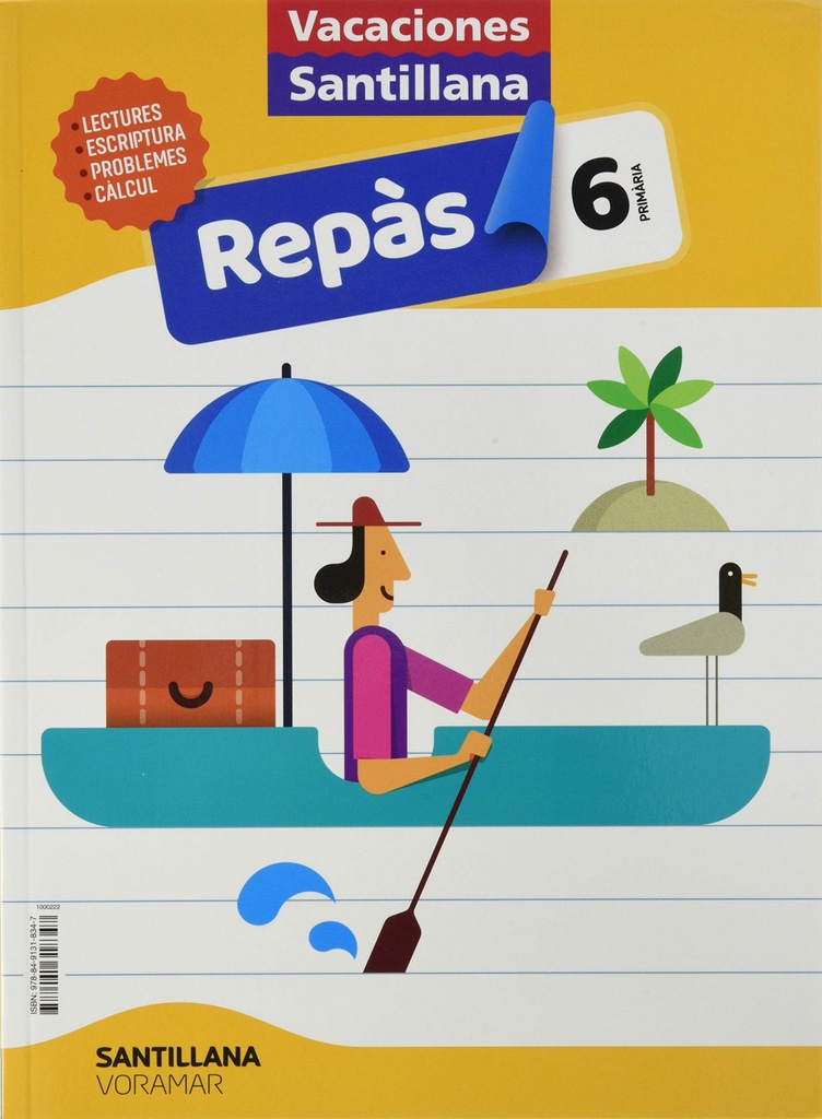 [9788491318347] Vacaciones Santillana 6 Primaria Repas