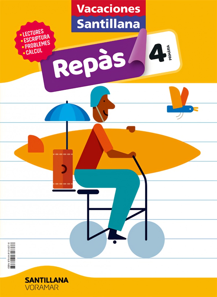 [9788491318378] Vacaciones Santillana 4 Primaria Repas