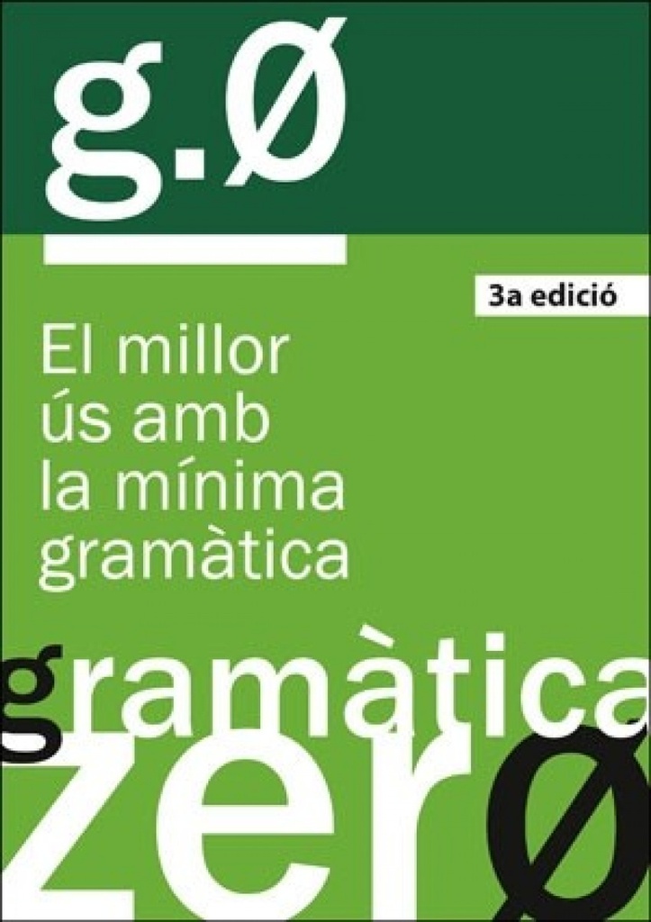 [9788491333968] Gramàtica zero, 3a ed