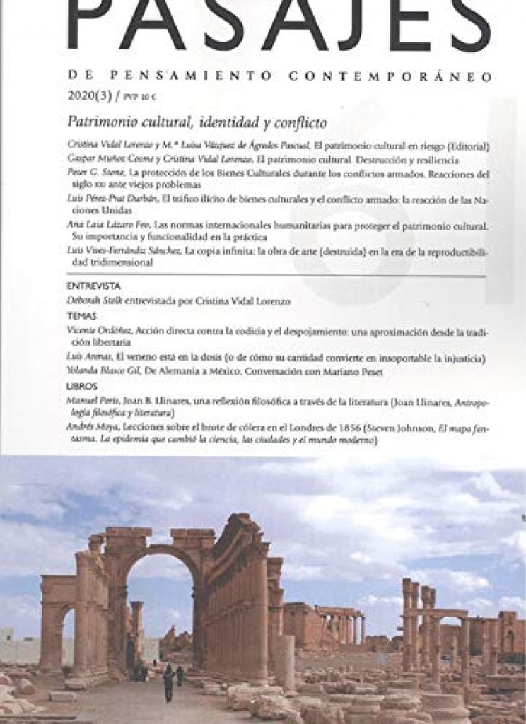 [9788491347798] Patrimonio Cultural, Identidad y Conflicto