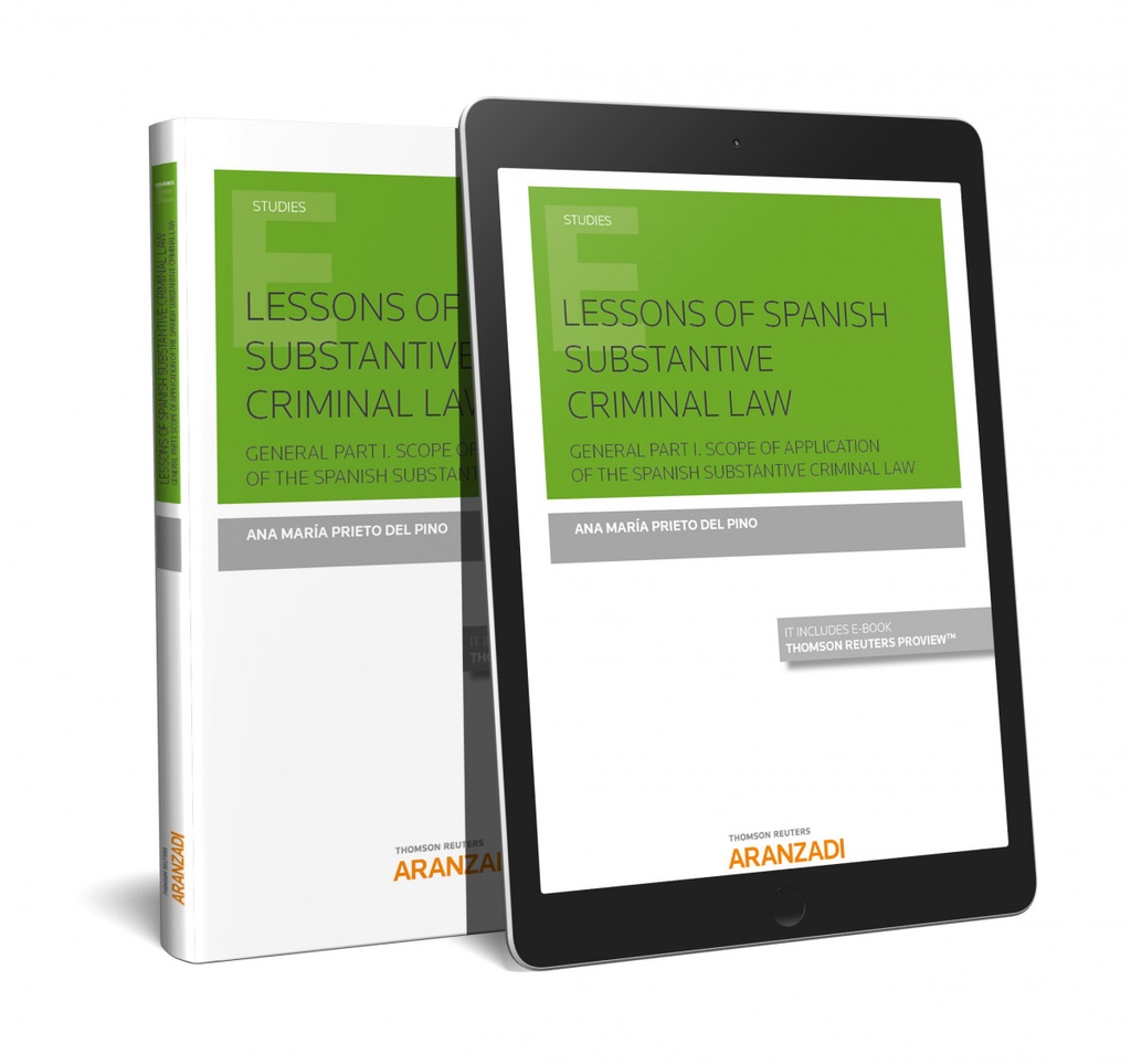 [9788491350170] Lessons of Spanish Substantive Criminal Law (papel + E-book)