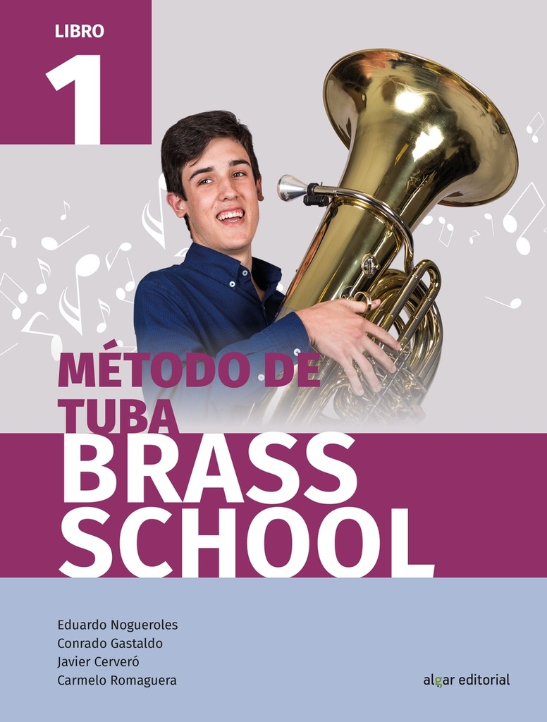 [9788491421108] Método de tuba Brass School. Libro 1