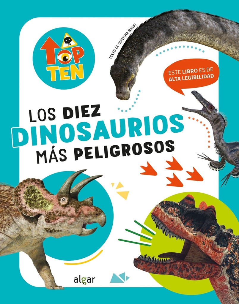 [9788491426875] Top Ten. los Dinosaurios Más Peligrosos