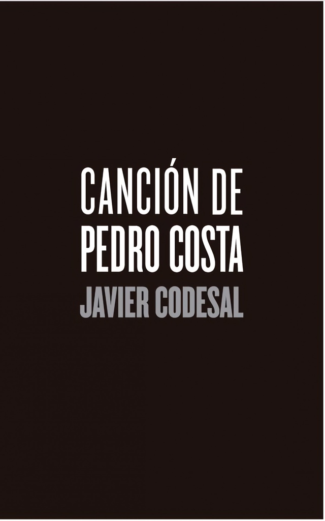 [9788491564416] Canción de Pedro Costa