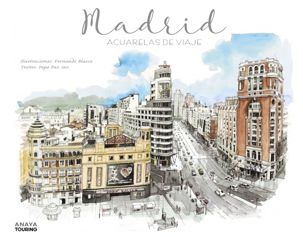 [9788491581079] Madrid. Acuarelas de Viaje
