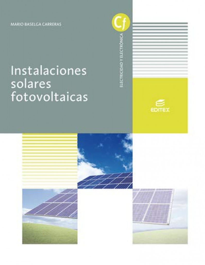 [9788491618751] Instalaciones Solares Fotovoltaicas Grado Medio de Instalaciones Electricas y Au