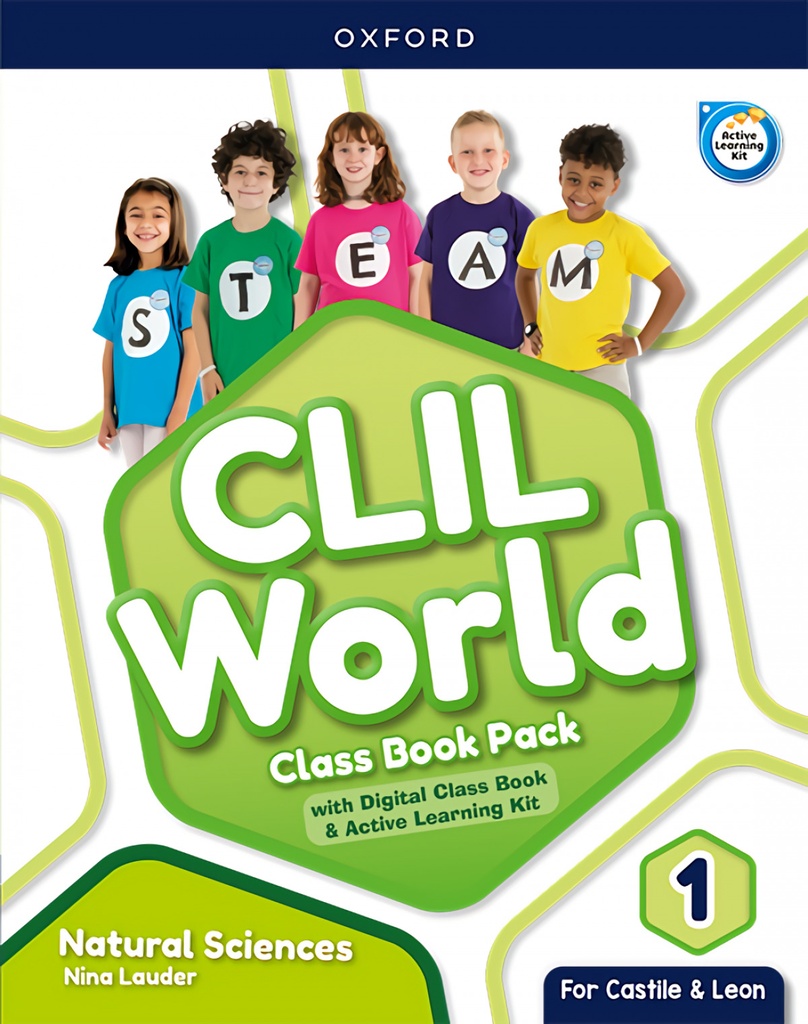 [9780190548087] NATURAL SCIENCE 1 COURSEBOOK CLICL WORLD. CASTILLA LEÓN 2023