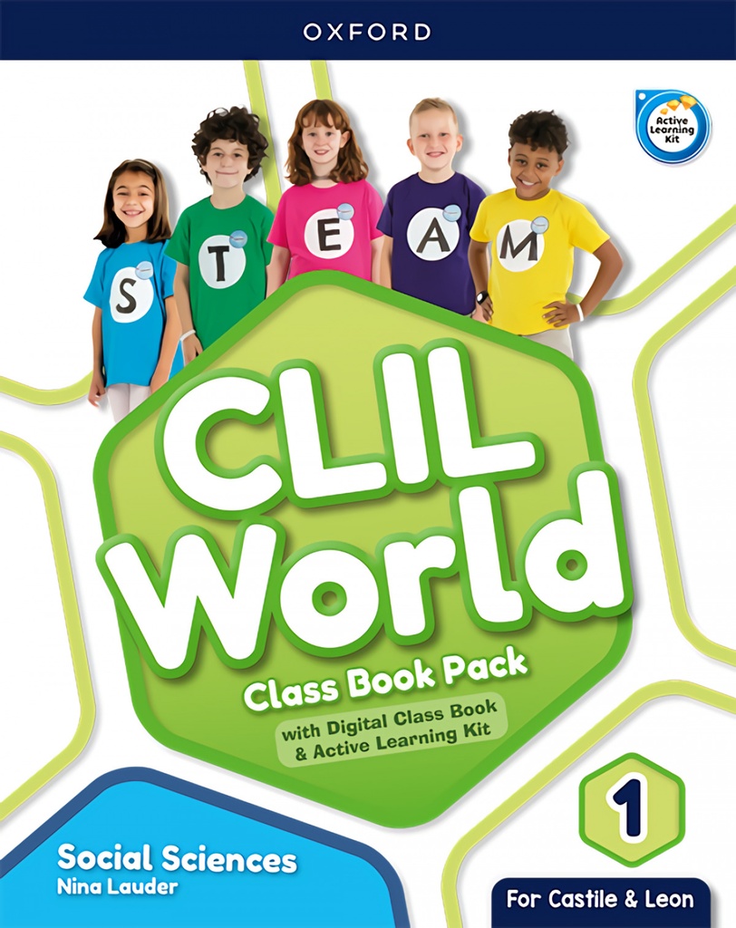 [9780190548148] SOCIAL SCIENCE 1 COURSEBOOK. CLIL WORLD. CASTILLA Y LEÓN 2023