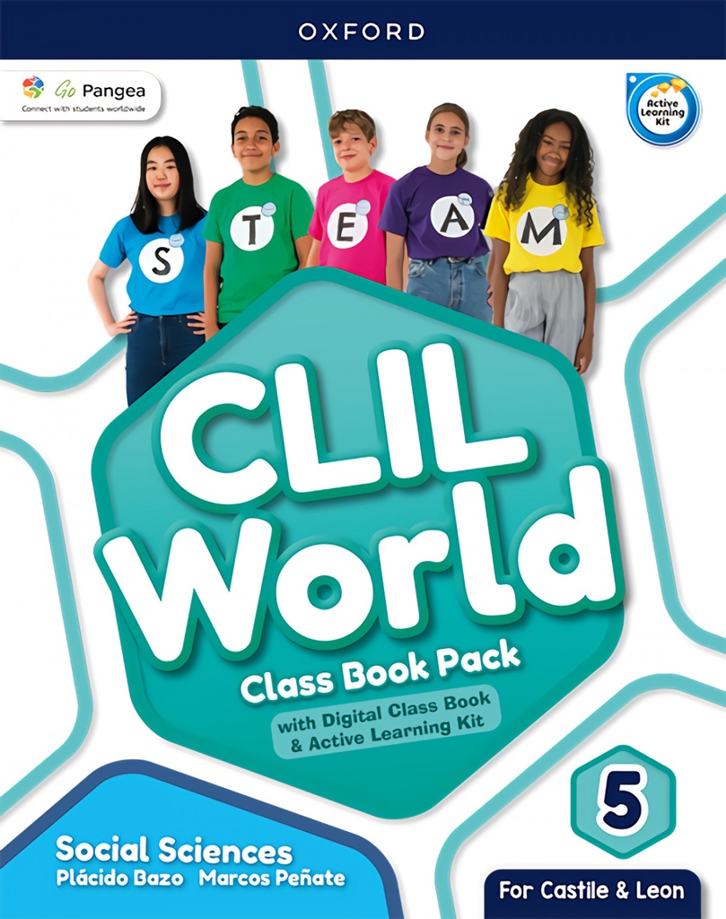 [9780190548186] SOCIAL SCIENCE 5 COURSEBOOK. CLIL WORLD. CASTILLA Y LEÓN 2023