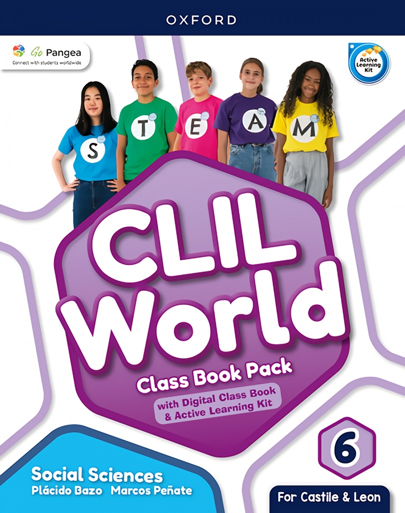 [9780190548193] SOCIAL SCIENCE 6 COURSEBOOK. CLIL WORLD. CASTILLA Y LEÓN 2023