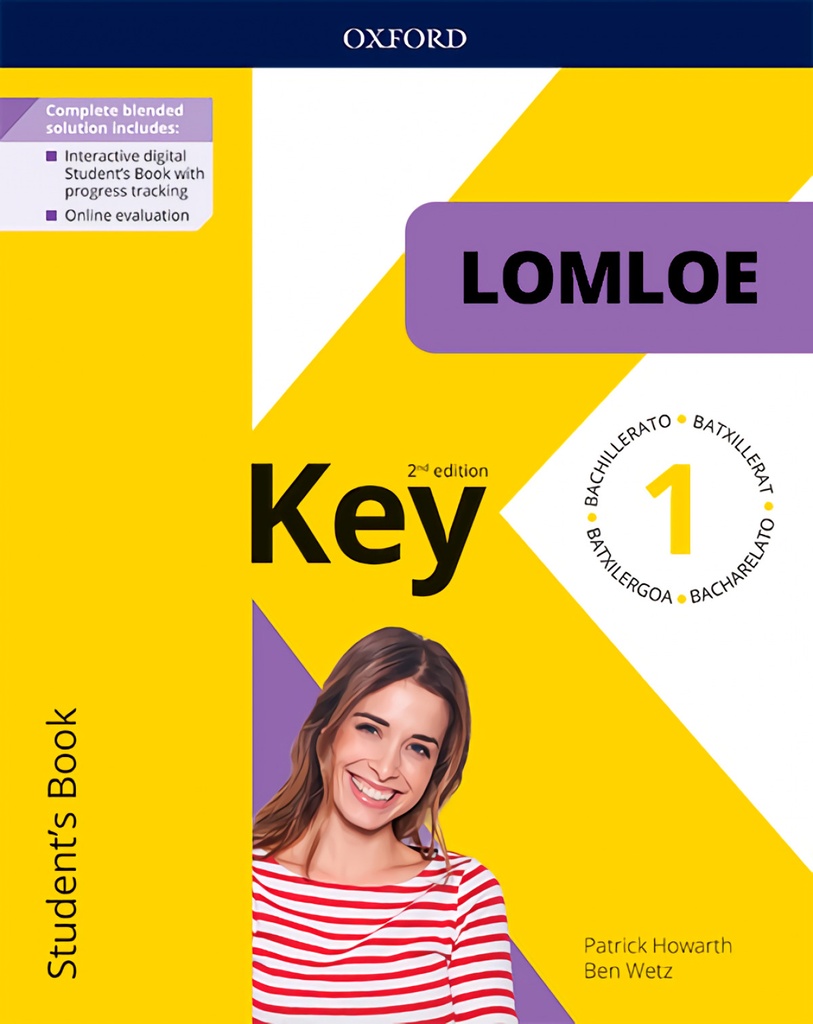 [9780190551605] Key To Bachillerato 2Ed 1. Student's Book. LOMLOE Pack