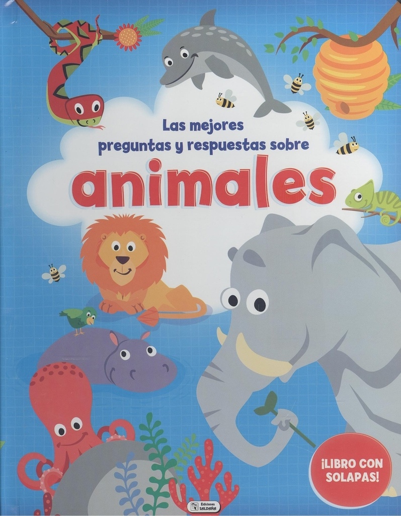 [9788491786054] Libro Solapas - las Mejores Preguntas y Respuestas Sobre Animales