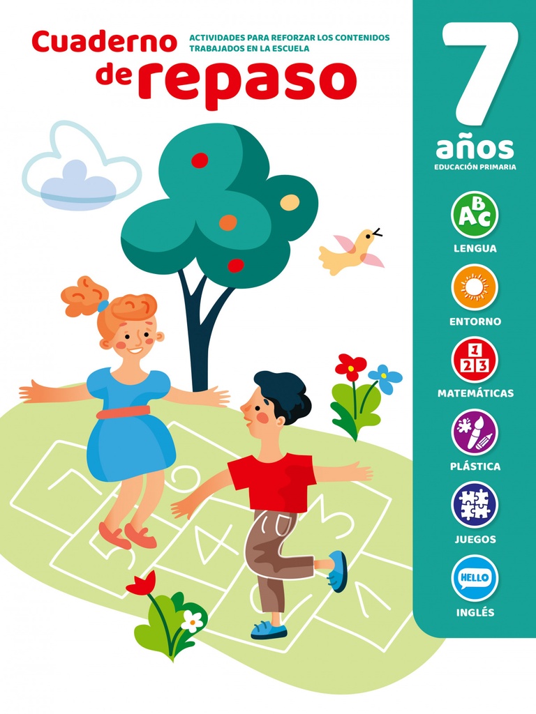 Cuaderno de Repaso Luminiscente 7 Años