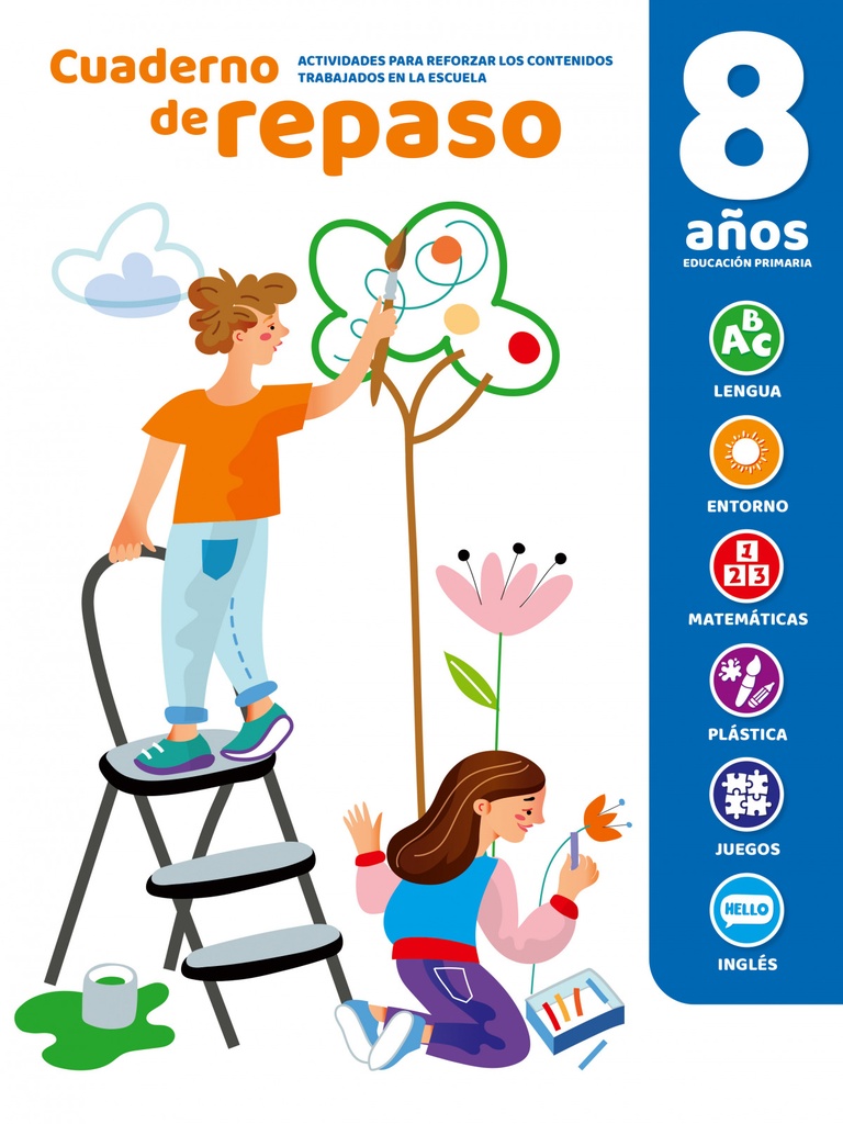 [9788491787952] Cuaderno de Repaso Luminiscente 8 Años