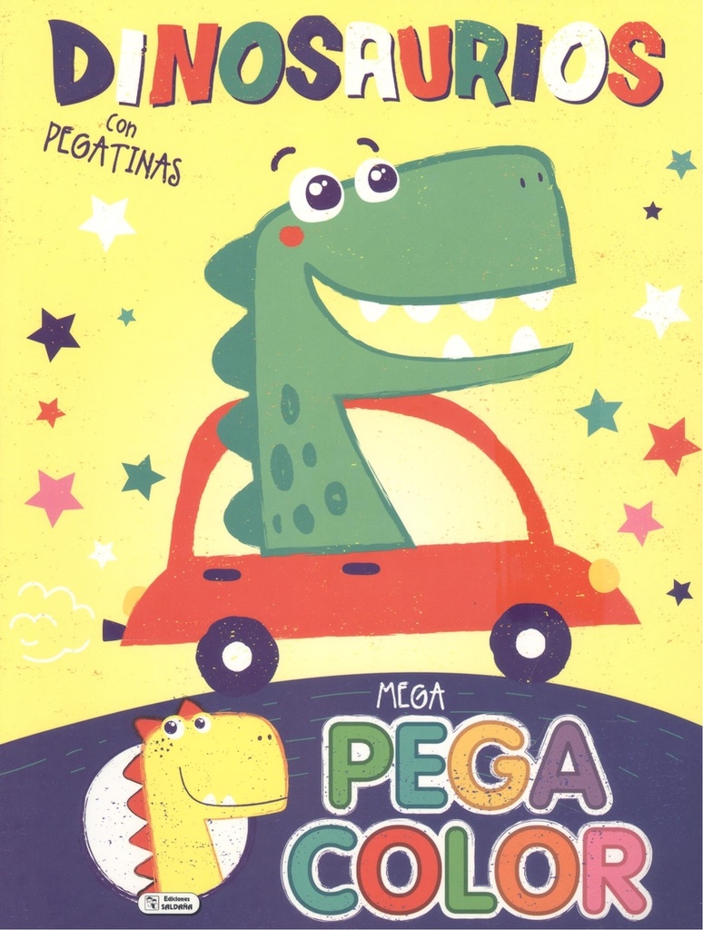 [9788491789185] Dinosaurios con pegatinas